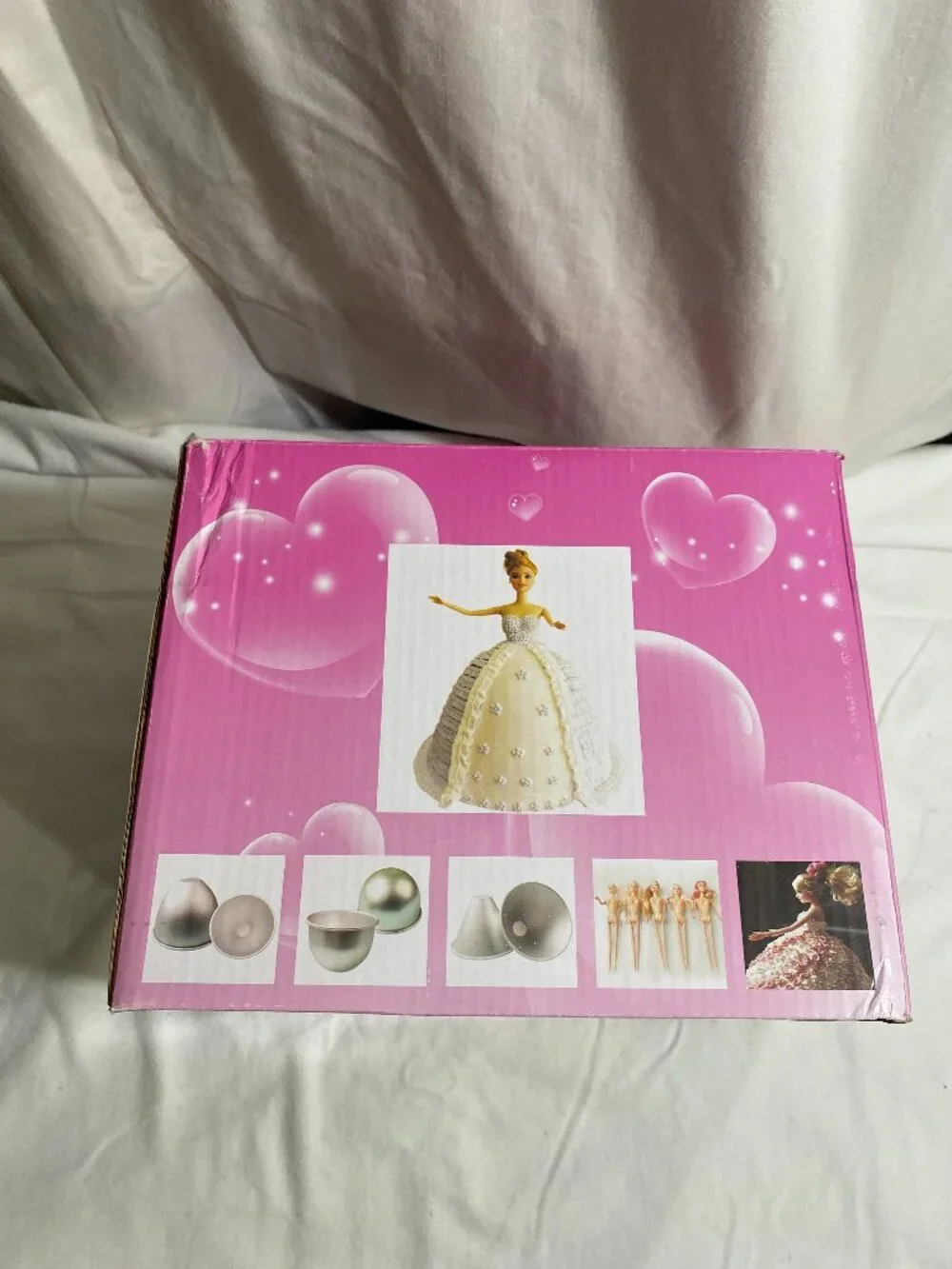 Princess Doll Cake Mold Kit Girl's Skirt Mold Baking Pan Set Doll Cake